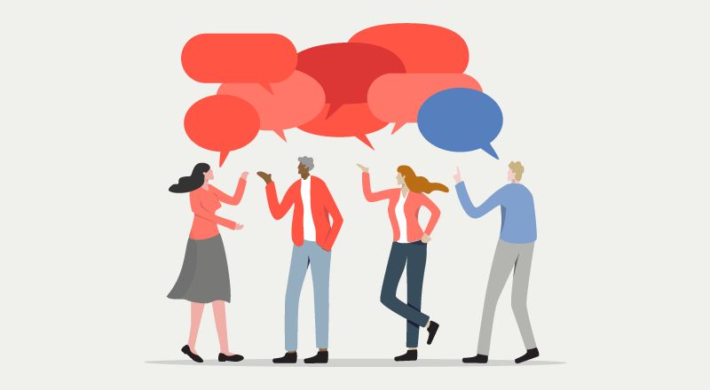 being blue in a red environment workshop