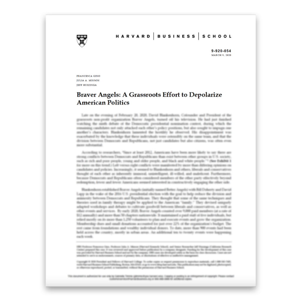 Harvard Business School Paper